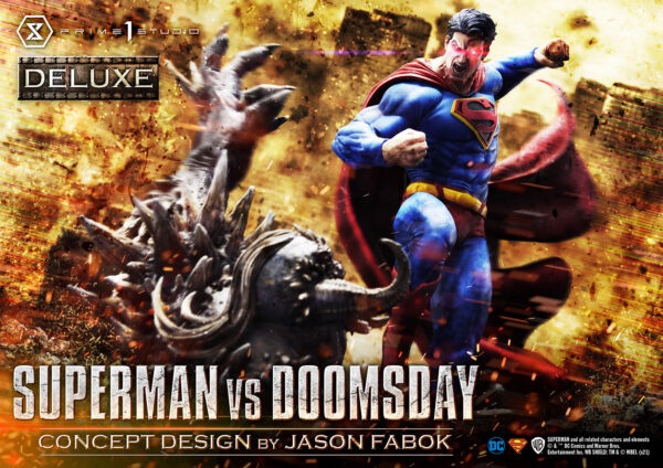 DC Comics Superman VS Doomsday (Deluxe Version) Statue by Prime 1 Studio