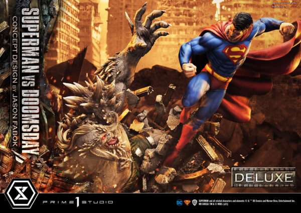 DC Comics Superman VS Doomsday (Deluxe Version) Statue by Prime 1 Studio