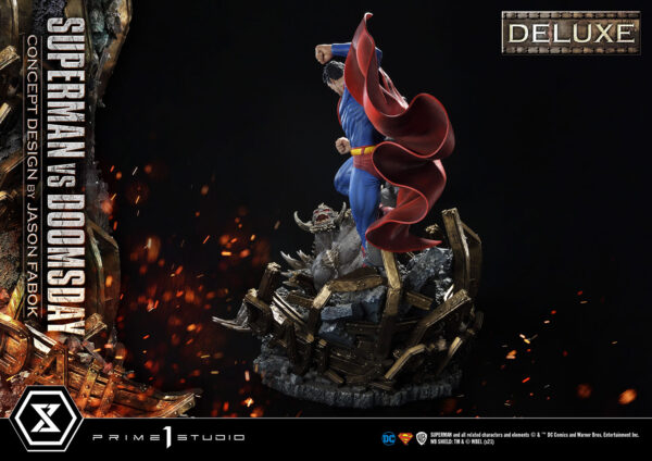 DC Comics Superman VS Doomsday (Deluxe Version) Statue by Prime 1 Studio