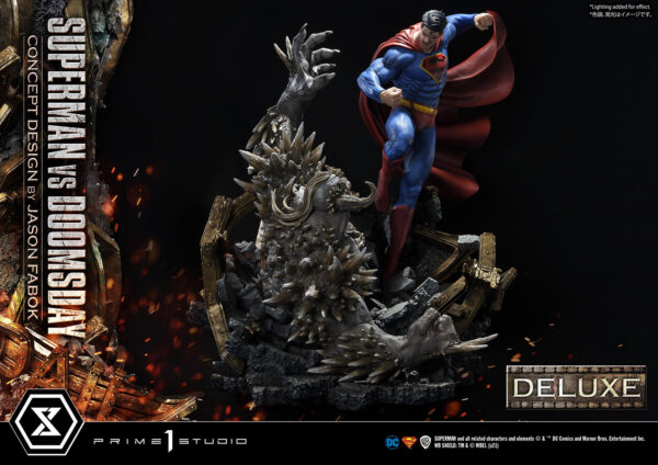 DC Comics Superman VS Doomsday (Deluxe Version) Statue by Prime 1 Studio