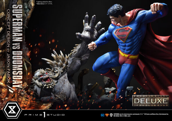 DC Comics Superman VS Doomsday (Deluxe Version) Statue by Prime 1 Studio