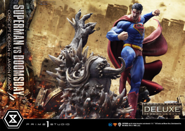 DC Comics Superman VS Doomsday (Deluxe Version) Statue by Prime 1 Studio