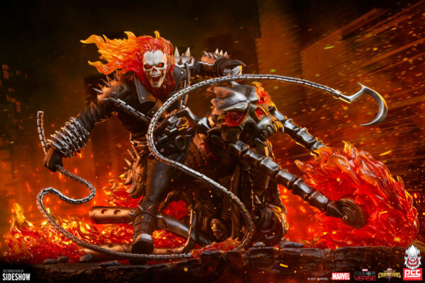 Marvel Ghost Rider Sixth Scale Diorama by PCS