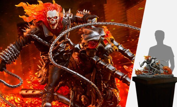 Marvel Ghost Rider Sixth Scale Diorama by PCS