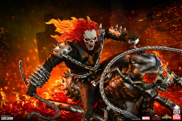 Marvel Ghost Rider Sixth Scale Diorama by PCS