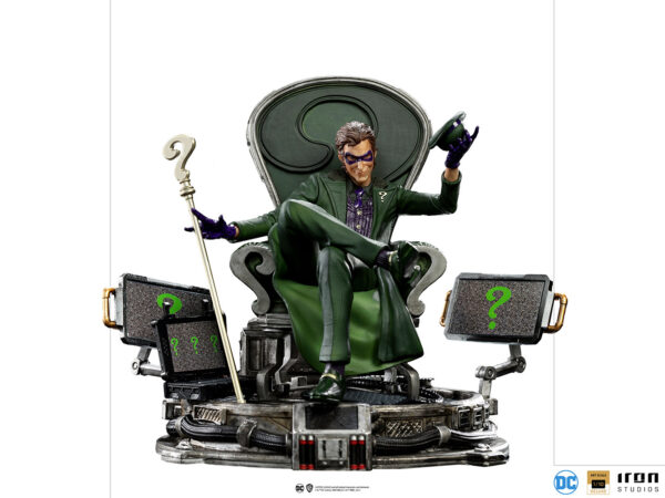 DC Comics The Riddler Deluxe 1:10 Scale Statue from Iron Studios (2021)