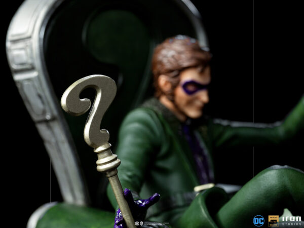 DC Comics The Riddler Deluxe 1:10 Scale Statue from Iron Studios (2021)