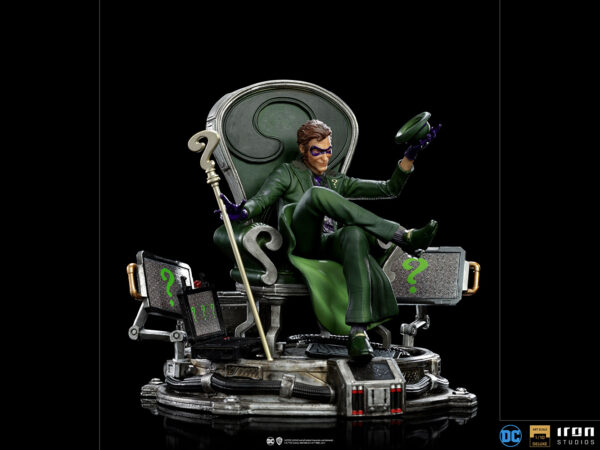 DC Comics The Riddler Deluxe 1:10 Scale Statue from Iron Studios (2021)