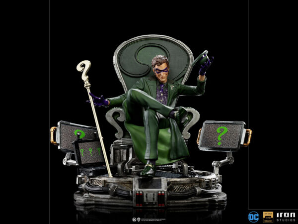 DC Comics The Riddler Deluxe 1:10 Scale Statue from Iron Studios (2021)