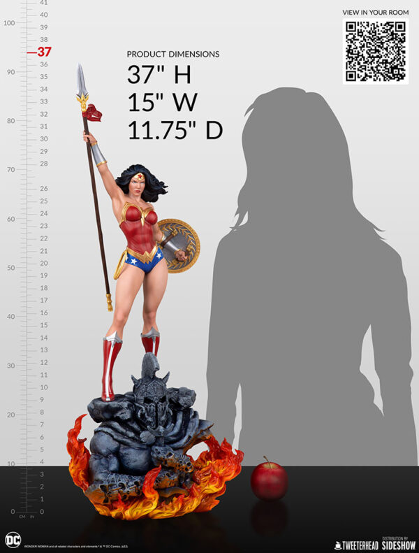 DC Comics Wonder Woman Quarter Scale Collector Edition Maquette from Tweeterhead (2022)