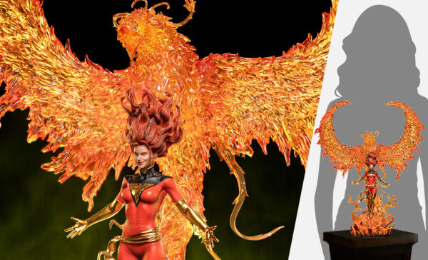 Marvel Phoenix Deluxe 1:10 Scale Statue from Iron Studios (2022)