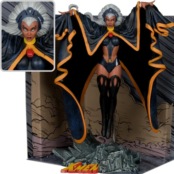 Marvel Storm Marvel Tales Featuring Spider-Man and the X-Men #236 1:10 Scale Posed Figure with Scene from McFarlane Toys