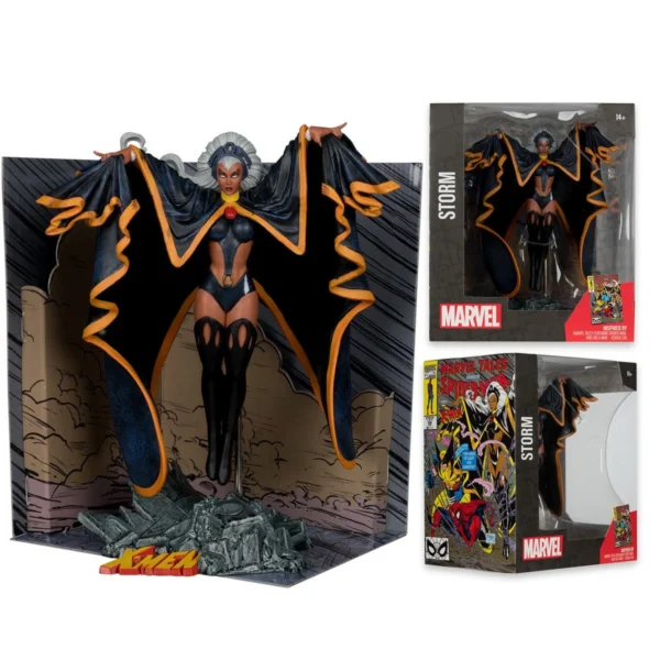 Marvel Storm Marvel Tales Featuring Spider-Man and the X-Men #236 1:10 Scale Posed Figure with Scene from McFarlane Toys