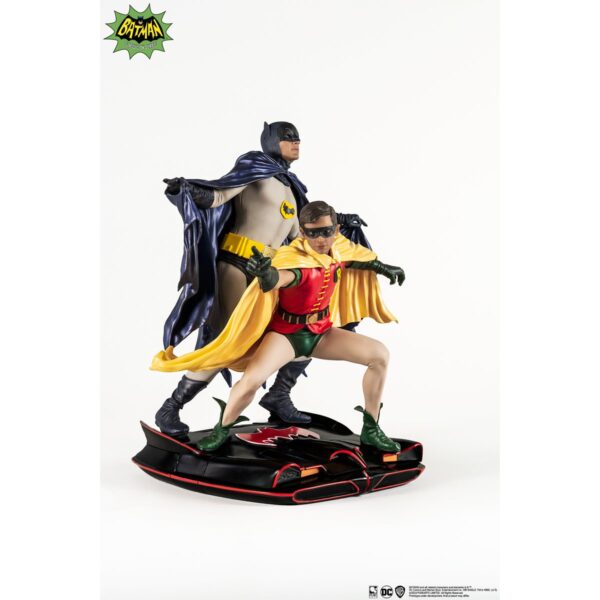 Batman 1966 Classic TV Series Batman and Robin 1:8 Scale Statue