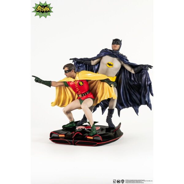 Batman 1966 Classic TV Series Batman and Robin 1:8 Scale Statue