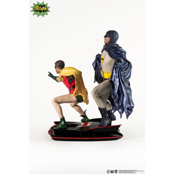 Batman 1966 Classic TV Series Batman and Robin 1:8 Scale Statue