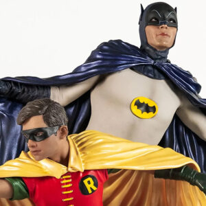 Batman 1966 Classic TV Series Batman and Robin 1:8 Scale Statue