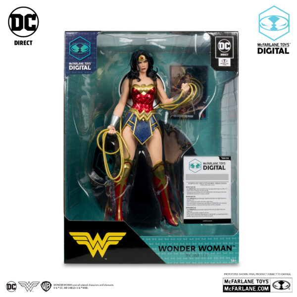 DC Direct Wonder Woman by Jim Lee 1:6 Scale Statue with McFarlane Toys Digital Collectible