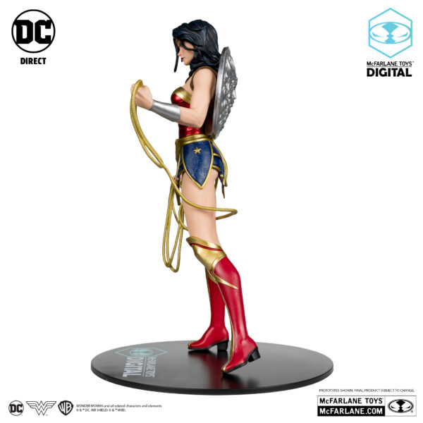 DC Direct Wonder Woman by Jim Lee 1:6 Scale Statue with McFarlane Toys Digital Collectible