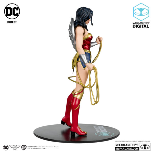 DC Direct Wonder Woman by Jim Lee 1:6 Scale Statue with McFarlane Toys Digital Collectible