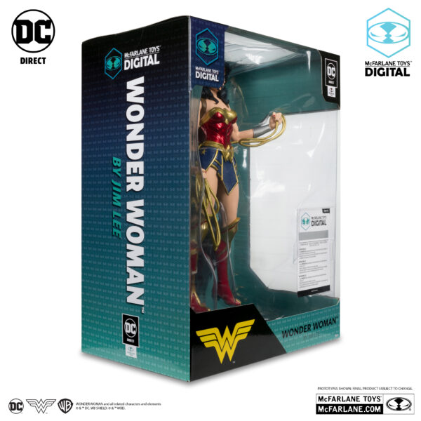 DC Direct Wonder Woman by Jim Lee 1:6 Scale Statue with McFarlane Toys Digital Collectible