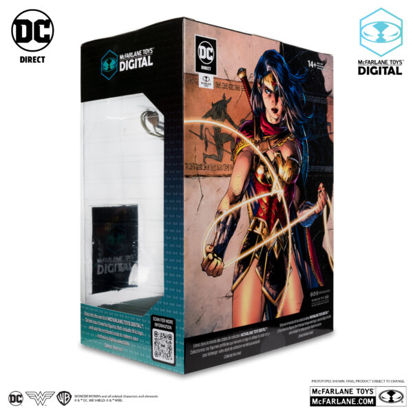 DC Direct Wonder Woman by Jim Lee 1:6 Scale Statue with McFarlane Toys Digital Collectible