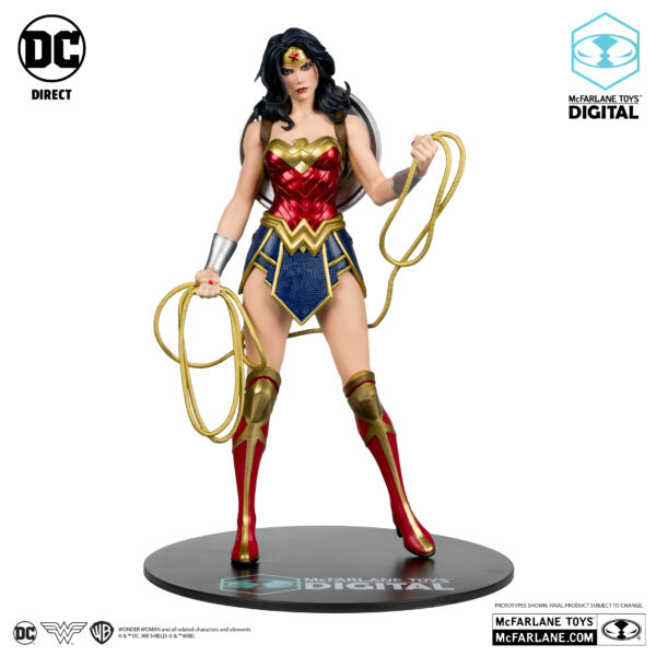 DC Direct Wonder Woman by Jim Lee 1:6 Scale Statue with McFarlane Toys Digital Collectible