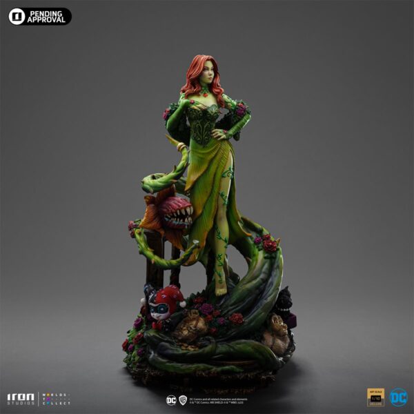 DC Comics Poison Ivy Gotham City Sirens Deluxe Limited Edition 1:10 Art Scale Statue from Iron Studios
