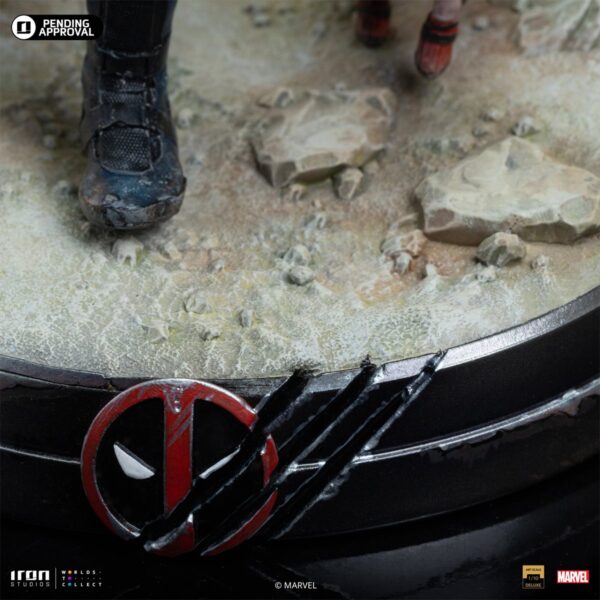 Deadpool and Wolverine Deluxe Limited Edition 1:10 Art Scale Statue from Marvel and Iron Studios