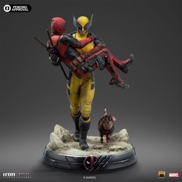Deadpool and Wolverine Deluxe Limited Edition 1:10 Art Scale Statue from Marvel and Iron Studios