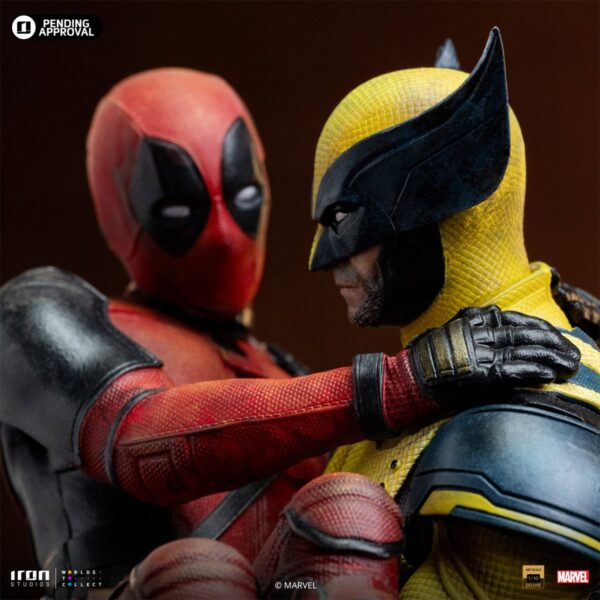 Deadpool and Wolverine Deluxe Limited Edition 1:10 Art Scale Statue from Marvel and Iron Studios