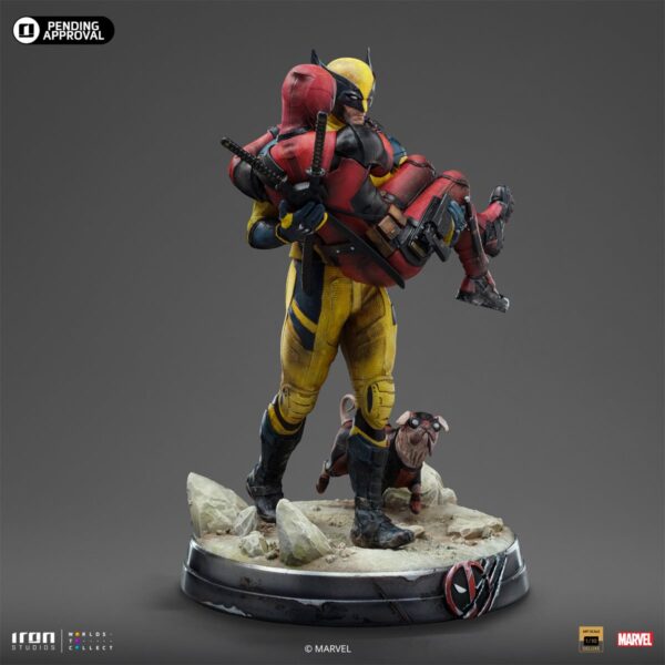 Deadpool and Wolverine Deluxe Limited Edition 1:10 Art Scale Statue from Marvel and Iron Studios