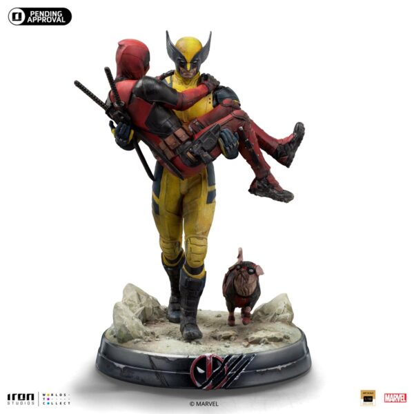Deadpool and Wolverine Deluxe Limited Edition 1:10 Art Scale Statue from Marvel and Iron Studios
