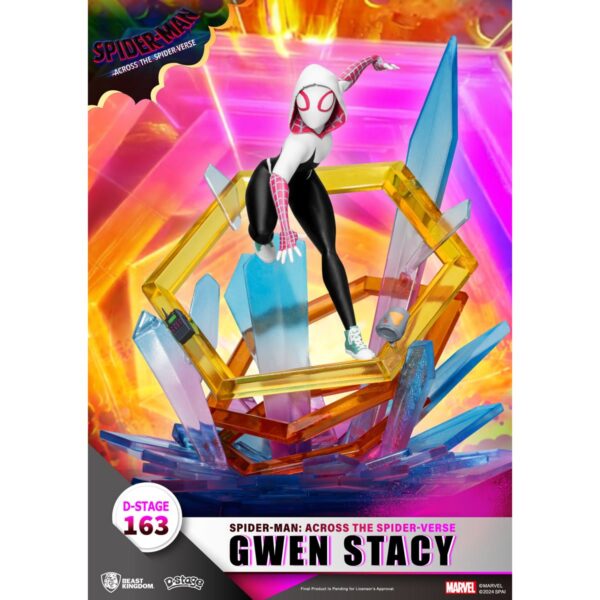 Spider-Man: Across the Spider-Verse Gwen Stacy DS-163 D-Stage Statue from Beast Kingdom