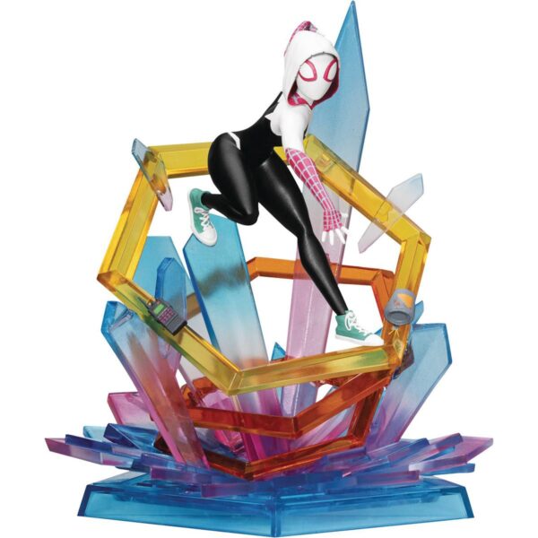 Spider-Man: Across the Spider-Verse Gwen Stacy DS-163 D-Stage Statue from Beast Kingdom