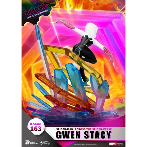 Spider-Man: Across the Spider-Verse Gwen Stacy DS-163 D-Stage Statue from Beast Kingdom