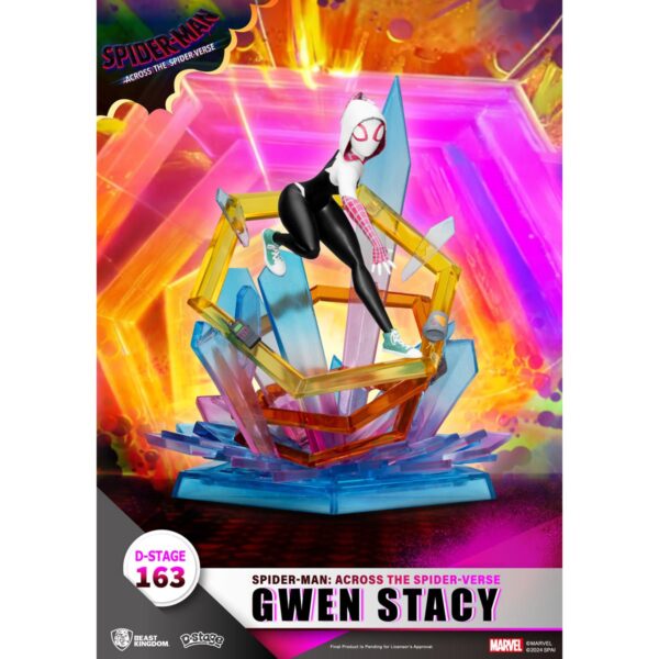 Spider-Man: Across the Spider-Verse Gwen Stacy DS-163 D-Stage Statue from Beast Kingdom