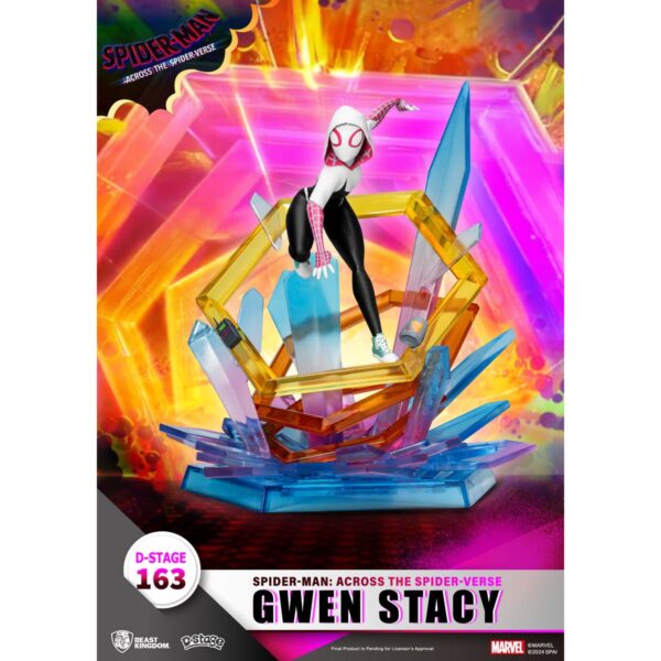 Spider-Man: Across the Spider-Verse Gwen Stacy DS-163 D-Stage Statue from Beast Kingdom