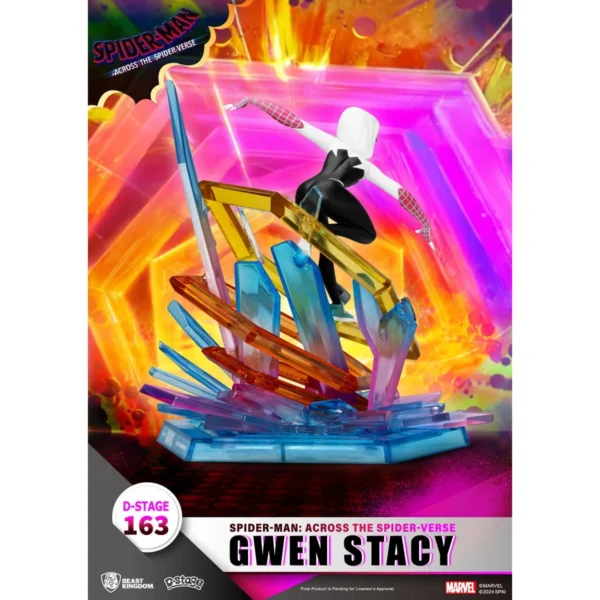 Spider-Man: Across the Spider-Verse Gwen Stacy DS-163 D-Stage Statue from Beast Kingdom