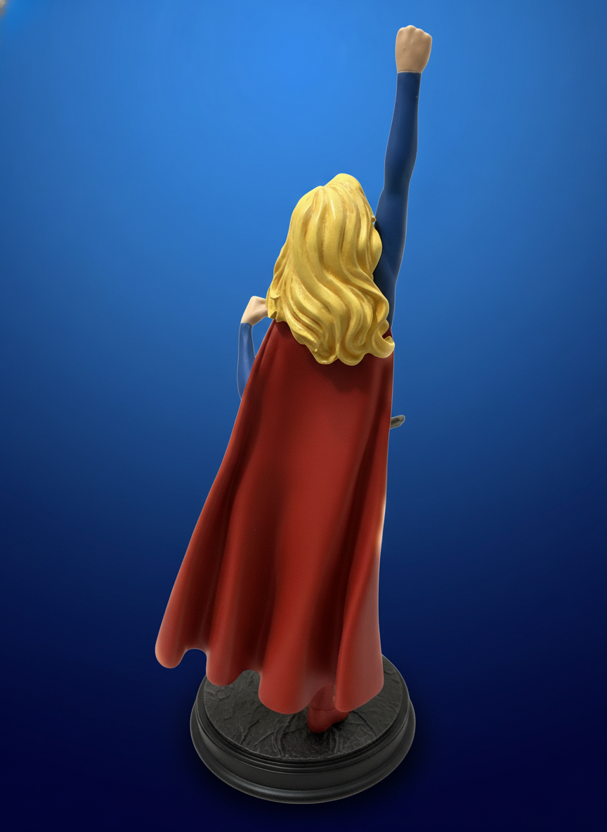 Cover Girls of DC Universe Supergirl Statue from DC Direct, Adam Hughes design, 2011