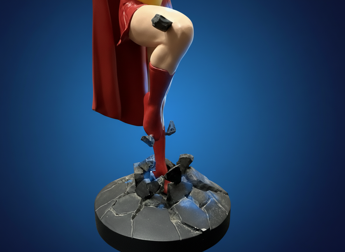 Cover Girls of DC Universe Supergirl Statue from DC Direct, Adam Hughes design, 2011