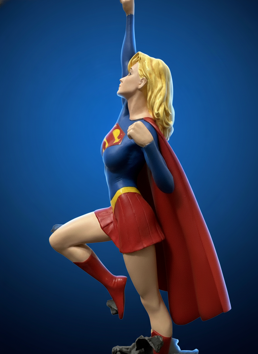 Cover Girls of DC Universe Supergirl Statue from DC Direct, Adam Hughes design, 2011