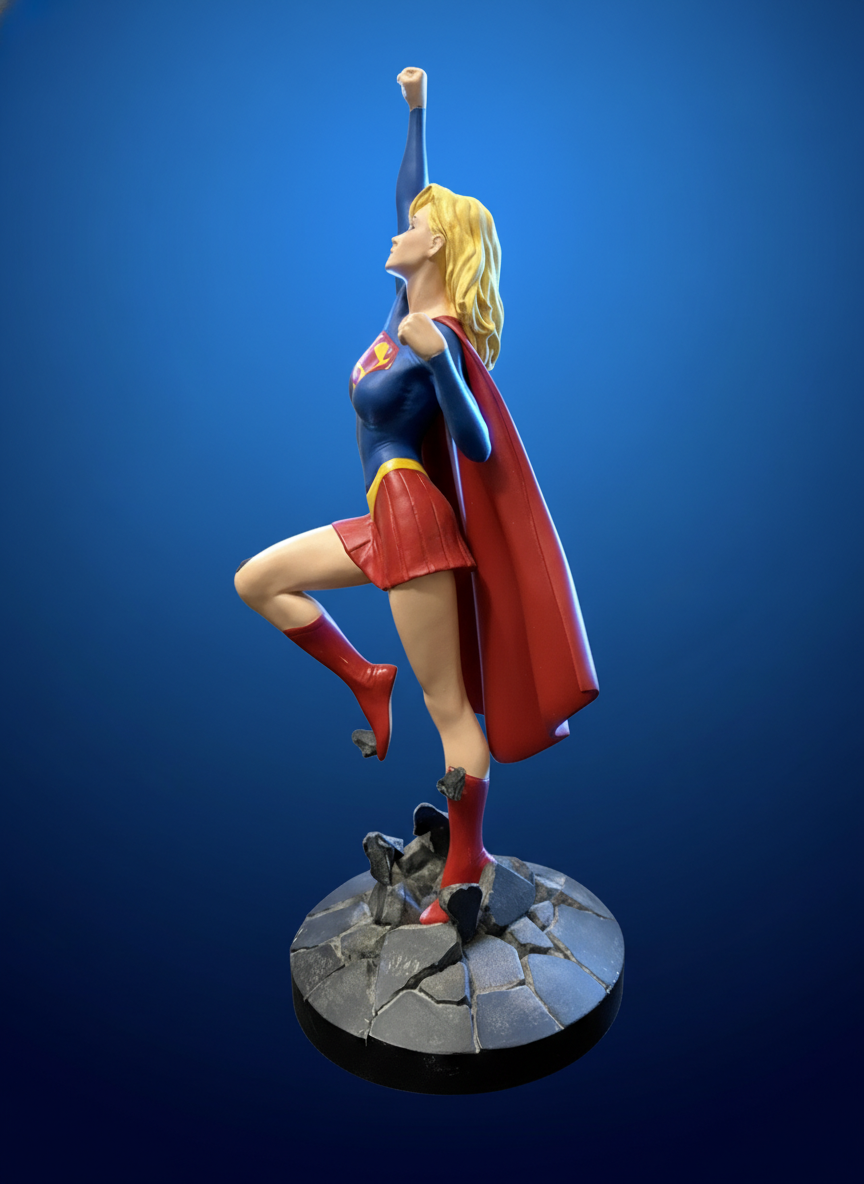 Cover Girls of DC Universe Supergirl Statue from DC Direct, Adam Hughes design, 2011