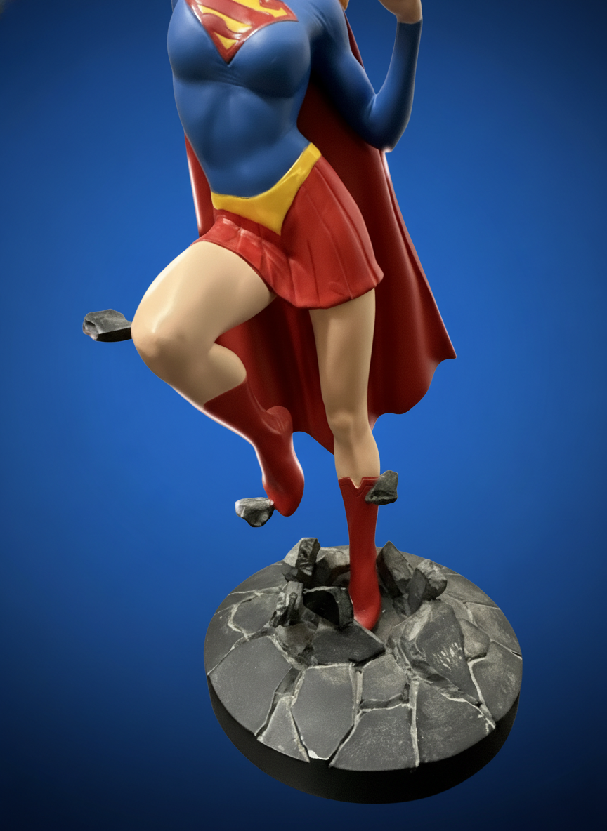 Cover Girls of DC Universe Supergirl Statue from DC Direct, Adam Hughes design, 2011