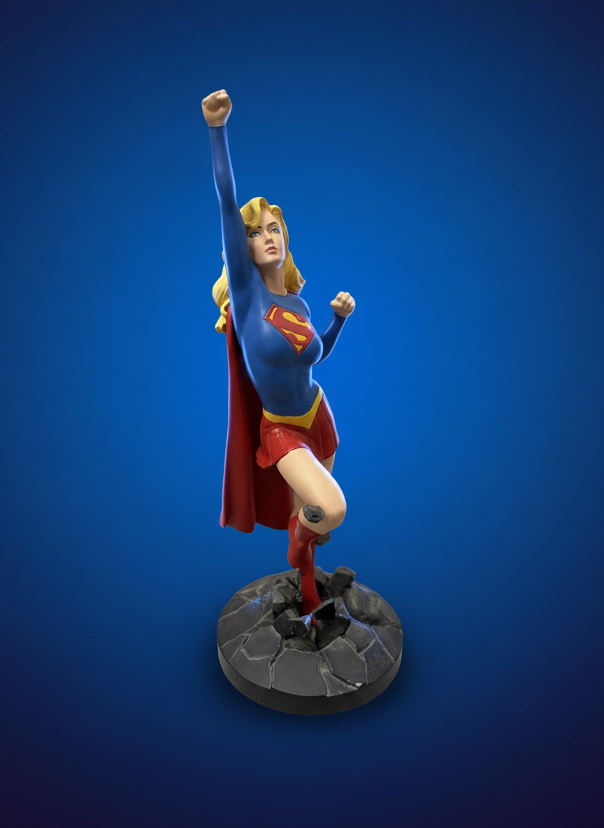 Cover Girls of DC Universe Supergirl Statue from DC Direct, Adam Hughes design, 2011