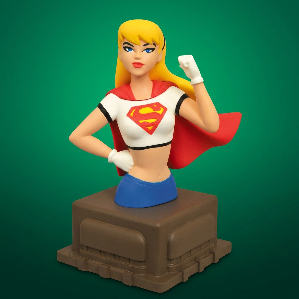 DC Comics Superman The Animated Series Supergirl Bust from Diamond Select, 2015