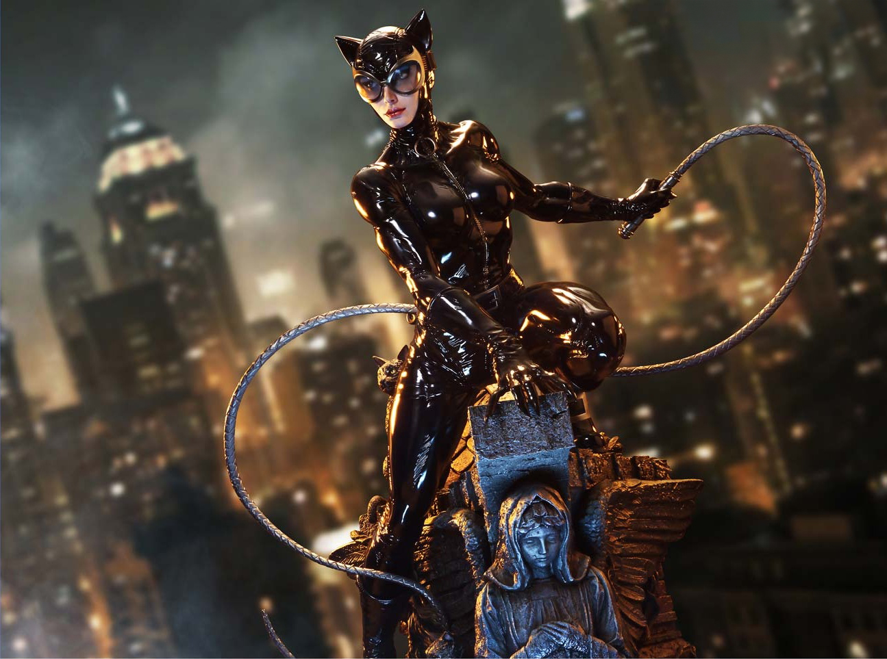 Prime 1 Studio Batman: Hush Catwoman 1:3 scale statue portrait