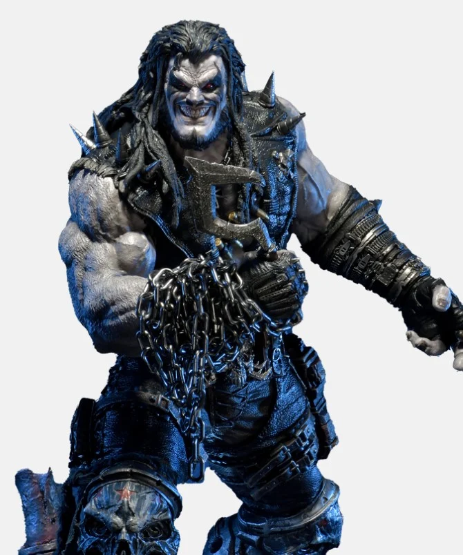 Lobo — Injustice: Gods Among Us — Ultimate Museum Masterline 1:3 statue of Lobo by Prime 1 Studio – gallery image 5