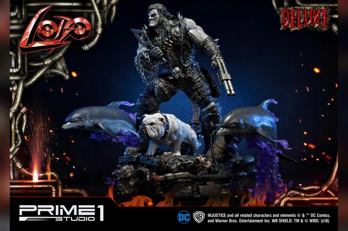 Lobo — Injustice: Gods Among Us — Ultimate Museum Masterline 1:3 statue of Lobo by Prime 1 Studio – gallery image 8