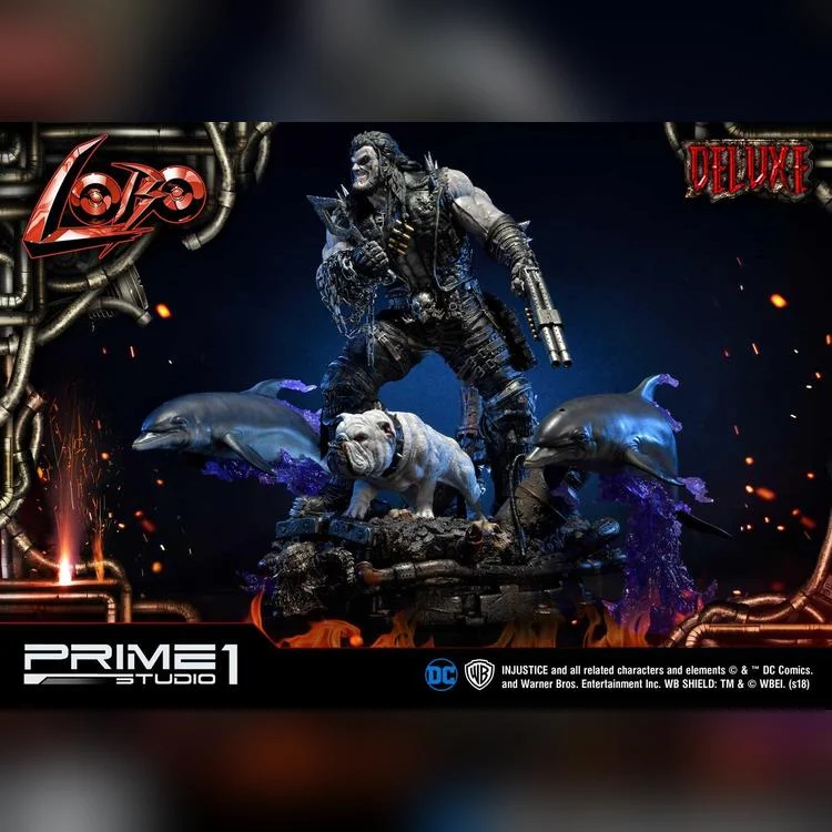Lobo — Injustice: Gods Among Us — Ultimate Museum Masterline 1:3 statue of Lobo by Prime 1 Studio – gallery image 9